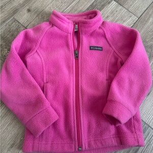 Columbia Kids Pink Fleece Jacket